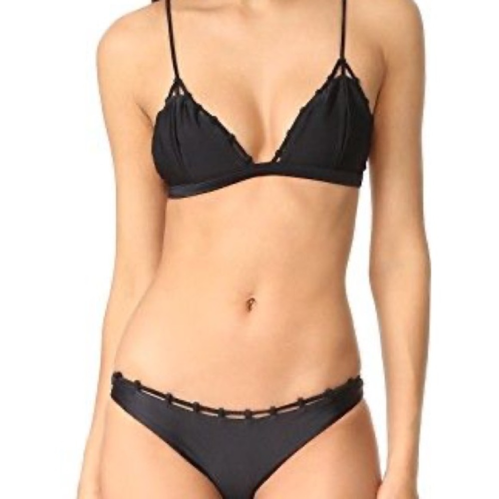 Jade Chain Reaction Black Bikini Size Small